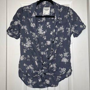 abercrombie swim cover up or blouse